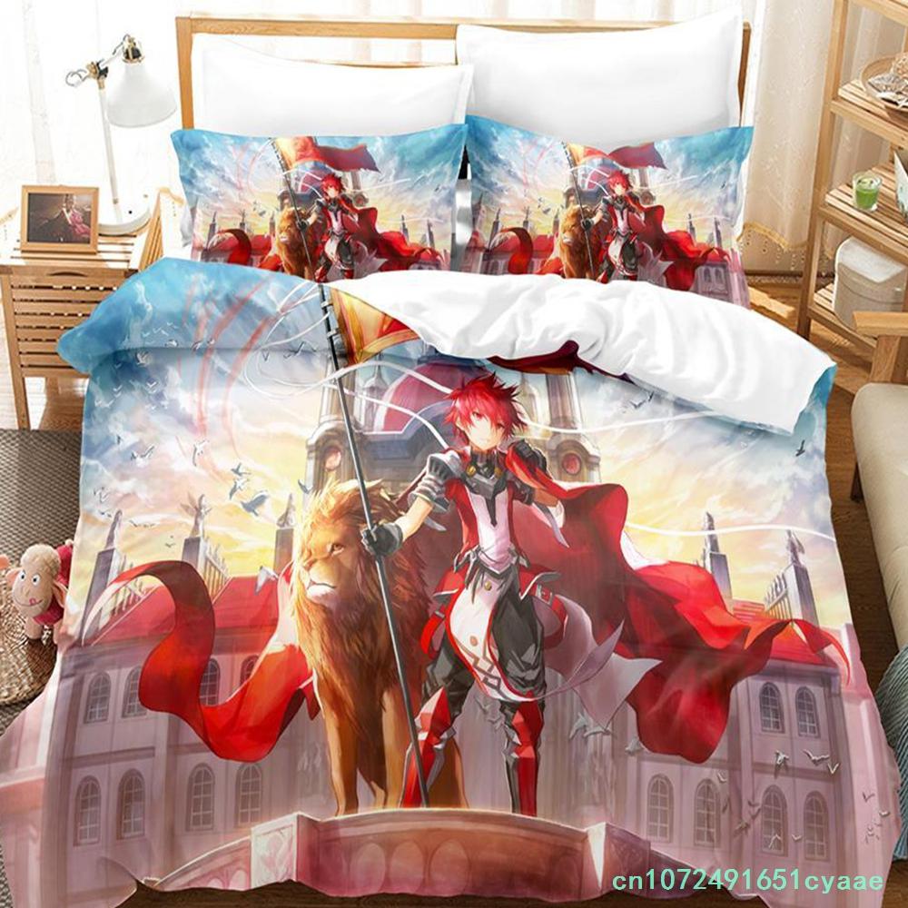 Новый комплект постельного белья Elsword Односпальный Твин Фулл Квин Кинг Размер Комплект постельного белья Взрослый Детская Спальня Пододеяльник Комплекты Аниме Parure De Lit Кровать