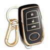 Toyota TPU Key Case, Key Cover, Smart Key Protective Cover, Shockproof, Dustproof, Lightweight, Compatible