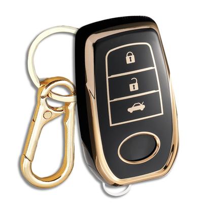 Чехол для ключа Toyota из ТПУ, Чехол для ключа, Защитный чехол для смарт-ключа, Ударопрочный, Пыленепроницаемый, Легкий, Совместимый