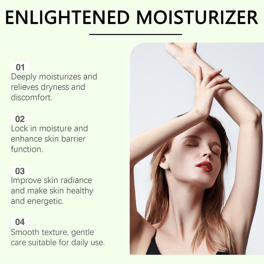 Осветляющий увлажняющий крем и жирный крем питают сухую кожу, повышают эластичность и осветляют тон кожи, 100 г