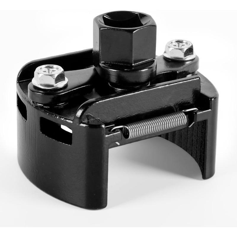 Adjustable Oil Filter Wrench Universal Car Remover Tool Two-Jaws 60-80mm Range Filter Disassembly Tool Maintenance Repair Tool