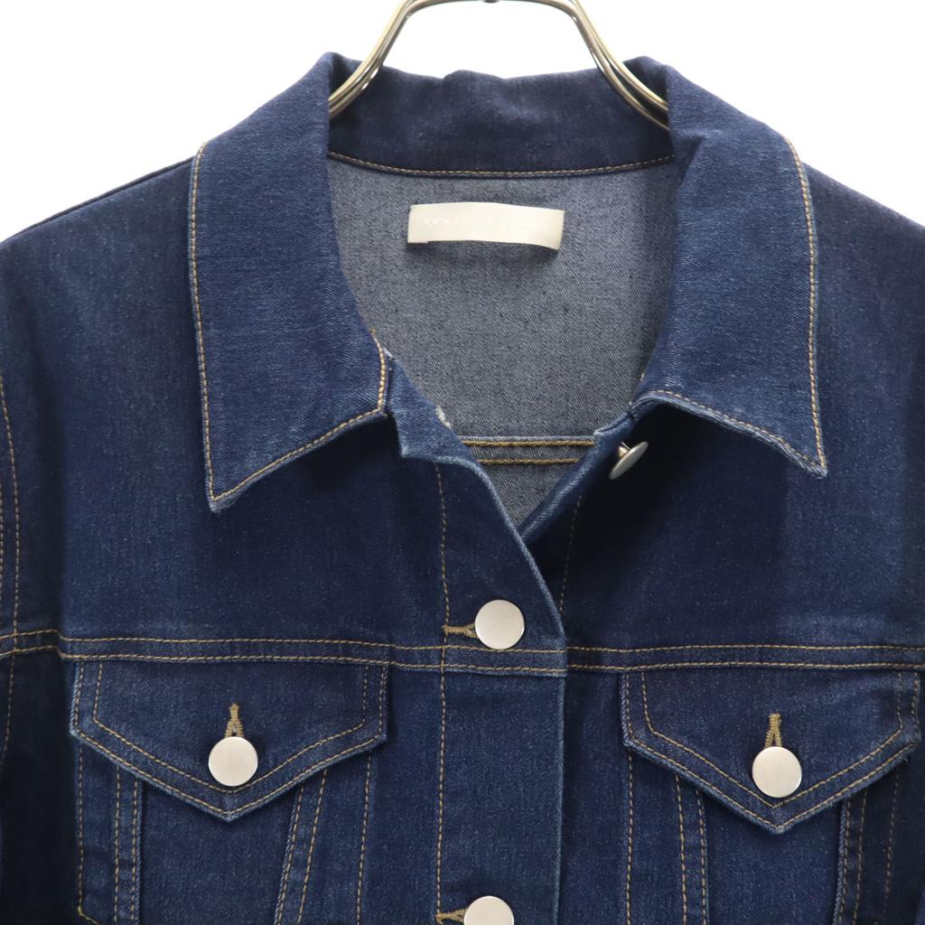 SENSE OF PLACE Denim Jacket M Indigo Blue Denim Jacket Trucker Women Used