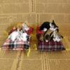 Cute Soft Stuffed Kitten Model Simulation Cat Plush Toys Fake Cat Realist Animals for Kids Girls Birthday Valentine's Day Gift