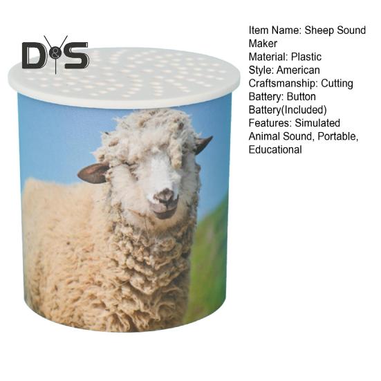 Звукогенератор для овец, игрушка, имитирующая животное, шумогенератор, перевернутое звуковое устройство для козы, образовательная опора для розыгрышей, подарок для малышей, мальчиков и девочек