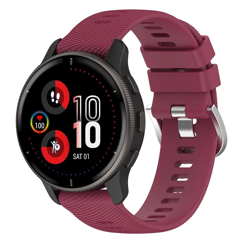 Силиконовый ремешок 20 мм для Garmin Venu 2 Plus Venu SQ Vivomove Trend, ремешок для умных часов Samsung Galaxy Watch 4/5 Active 2