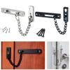 Sliding Chain Door Lock with Security Spring Anti-theft Button Heavy Child Anti-theft Front Door Chain Lock