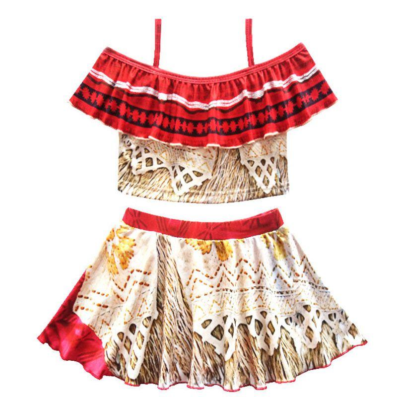 Beautifully Crafted Kids Moana Princess Costume For Cosplay And Dress-up Adventures