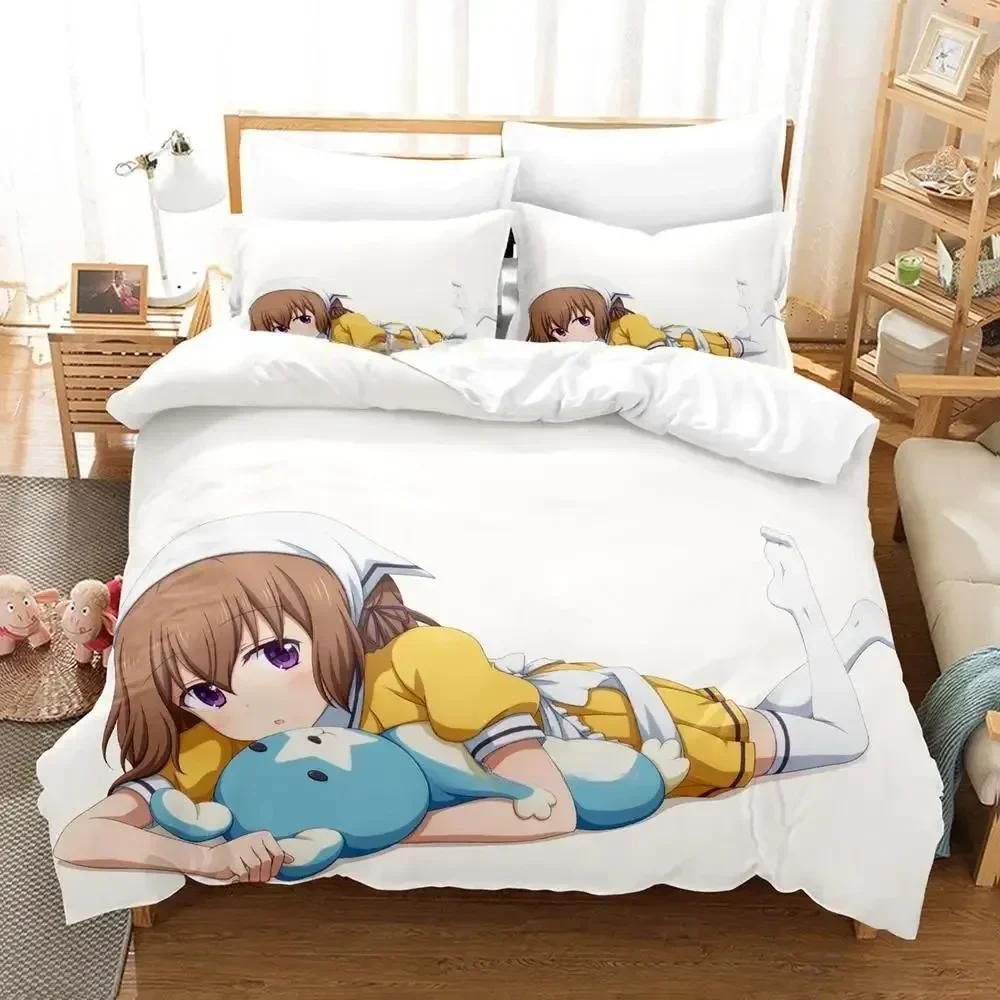 3D Kawaii Blend S Bedding Set Printed With Pillowcase Duvet Cover Soft Queen King Size Bedclothes Home 3D Anime Bed Sheet Set