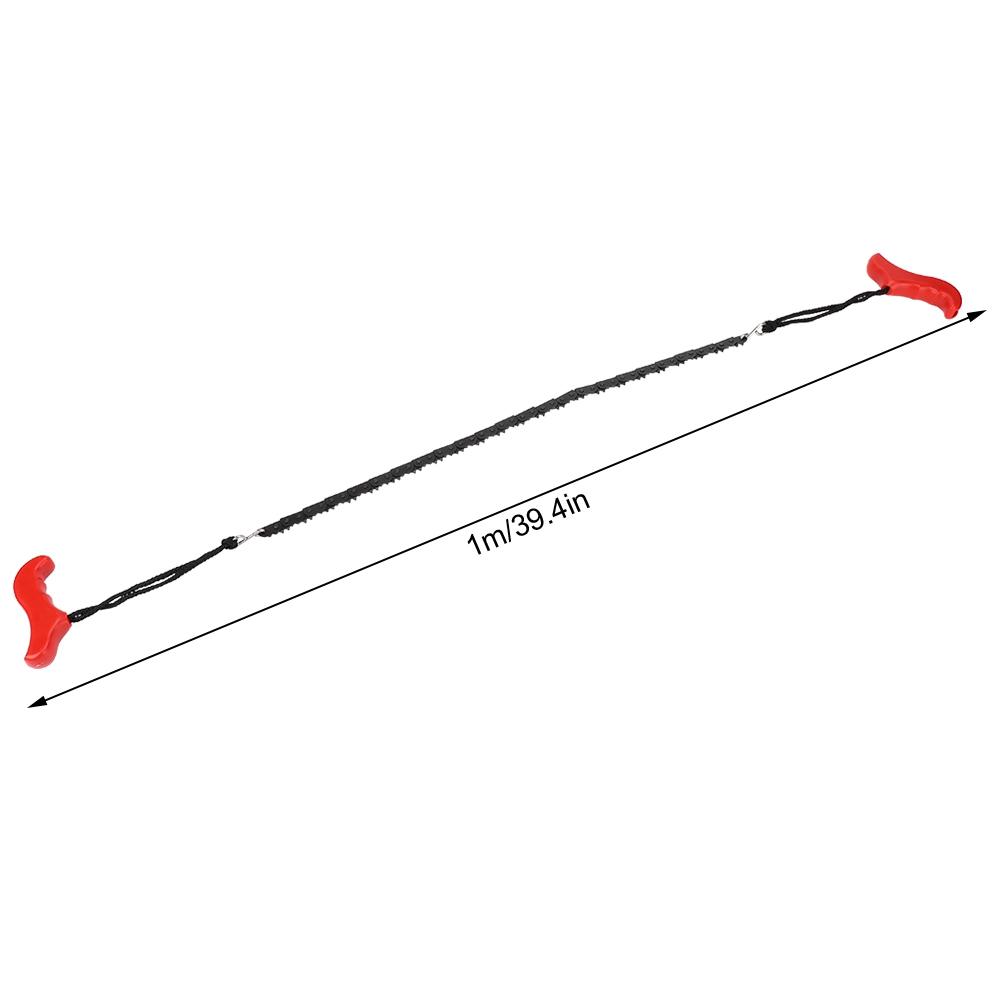 Карманная цепная пила для выживания на открытом воздухе Ручная цепная пила для кемпинга Пешего туризма Охоты