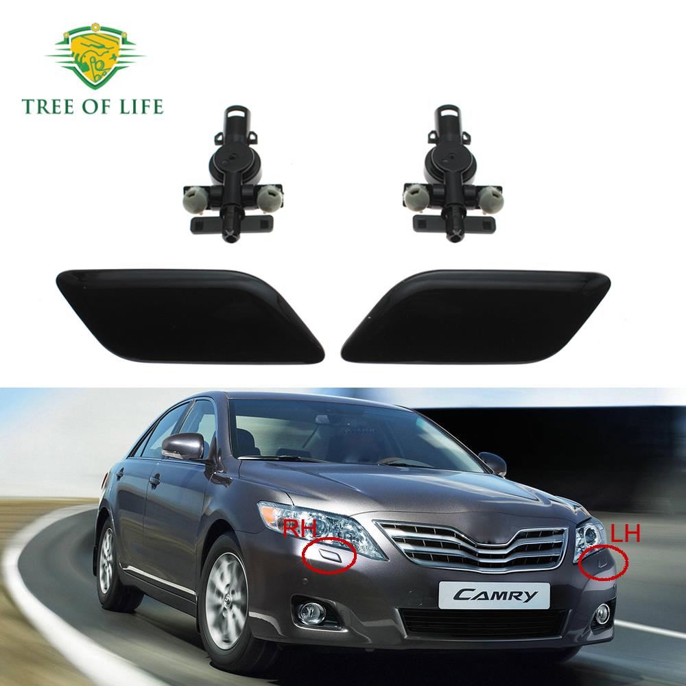 For Toyota Camry 2009 2010 2011 Headlight Light Washer Repair Nozzle Actuator Pump Headlamp Cleaning Water Spray Jet Repair Kit