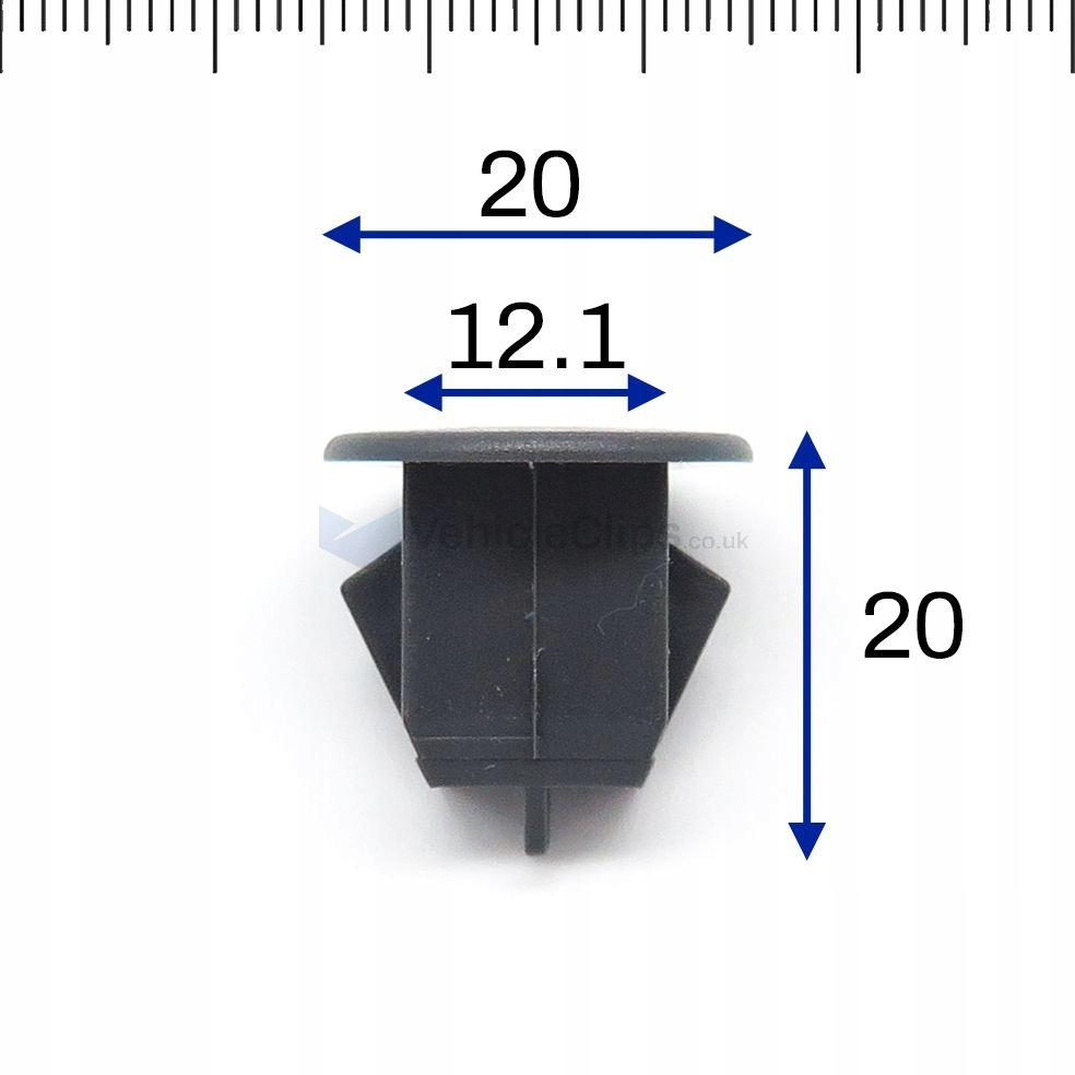 TRUNK LID UPHOLSTERY CLIP VOLVO S40 S60 S80