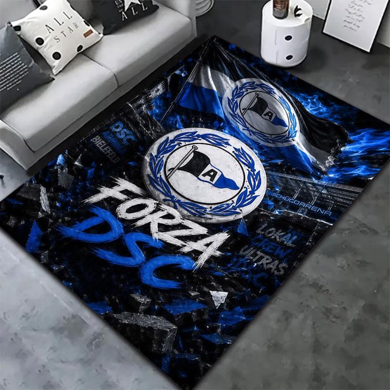 DSC Arminia Bielefeld Carpet Rug for Living Room Bedroom Home Sofa Decoration,Kids play Non-slip Floor Mat