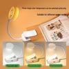 Светодиодная перезаряжаемая прищепка для книги - USB, защита глаз, студенческая настольная лампа для чтения, идеально подходит в качестве подарка.
