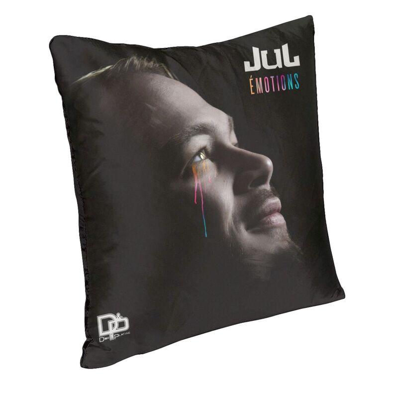 Jul French Rapper Hip Hop Cushion Cover Doublesided Printing Throw Pillow Case for Living Room Custom Pillowcase Home Decor