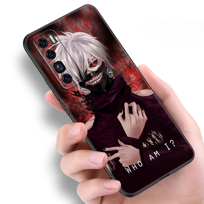 Модный чехол «Токийский гуль» с аниме «Канеки Кен» для Huawei NOVA 8 9 Pro 8i 7i 7SE Y60 5T Mate 40 30 20 10 Lite Honor 50 30 Pro Plus 30S