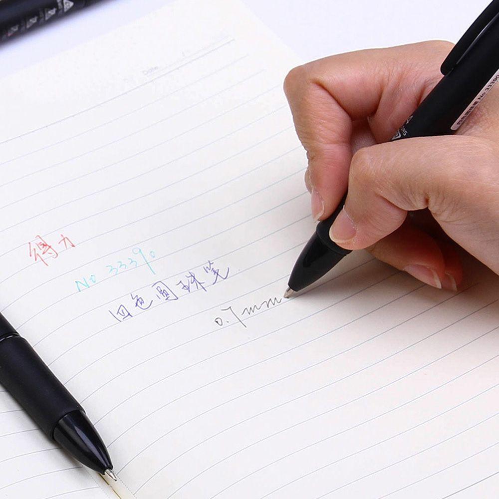 2/5/8pcs 0.7mm Smooth Chunky Plastic Gel Pen Writing Tool 4 in 1 Multicolor Ballpoint Pen