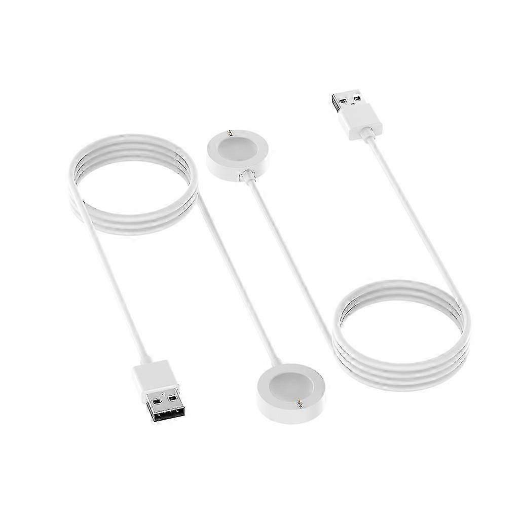 White Magnetic Charging Cable Cord Charger Compatible -for Fossil Gen 4/5 For Emporio Skagen Falster 2/misfit Vapor 2 Watch