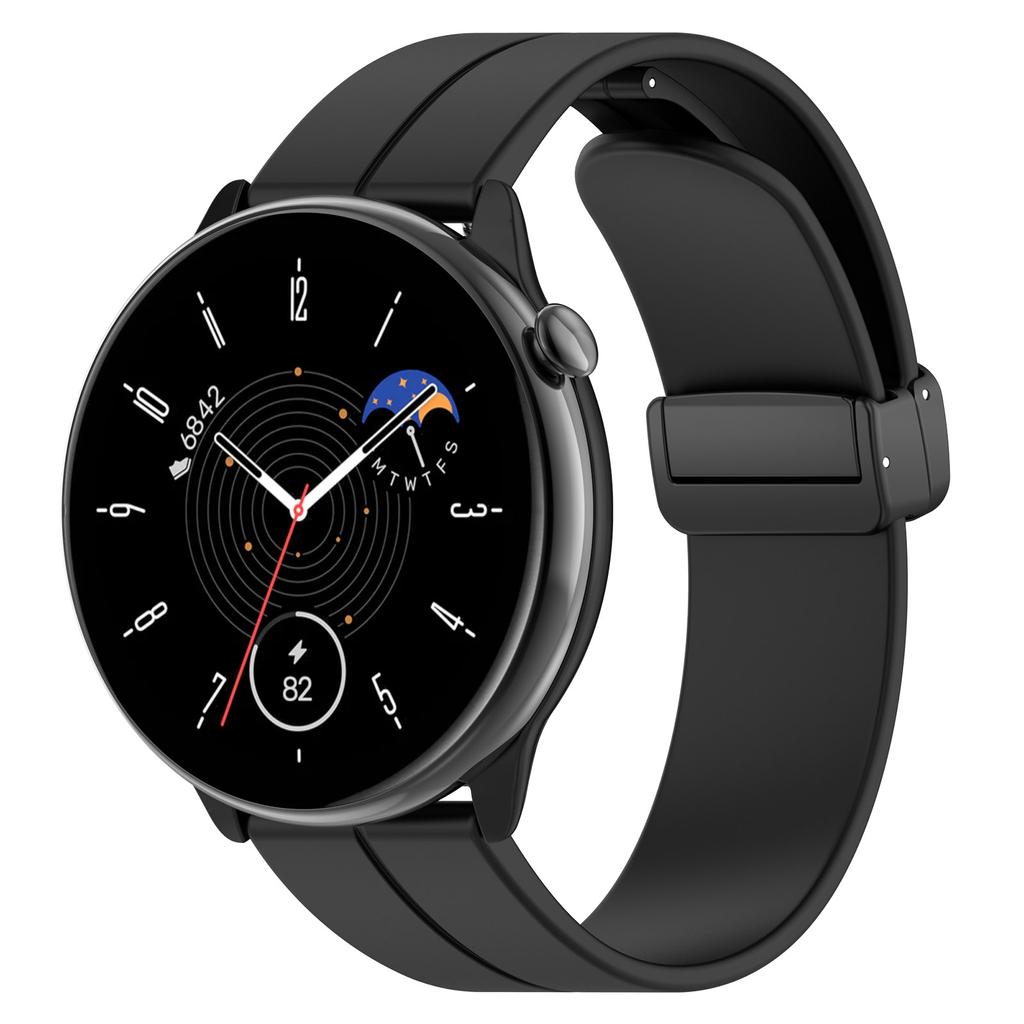 Браслет 20 мм 22 мм для Amazfit GTS GTR 4/2/2e/3/3 Pro/42 мм 47 мм/GTS 2 Mini/BIP U Pro/3, ремешок для часов, магнитный ремешок для Huawei GT2 GT3