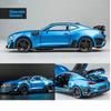New 1/32 Camaro Toy Model Car Zinc Alloy Metal Die Casting with 4 Doors Opening Sound and Light Pull Back Car Suitable for Boys Gift Collection