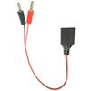 Usb Female To 4Mm Banana Plug Тестовый провод Кабель для зарядки Usb Socket To Banana Plug