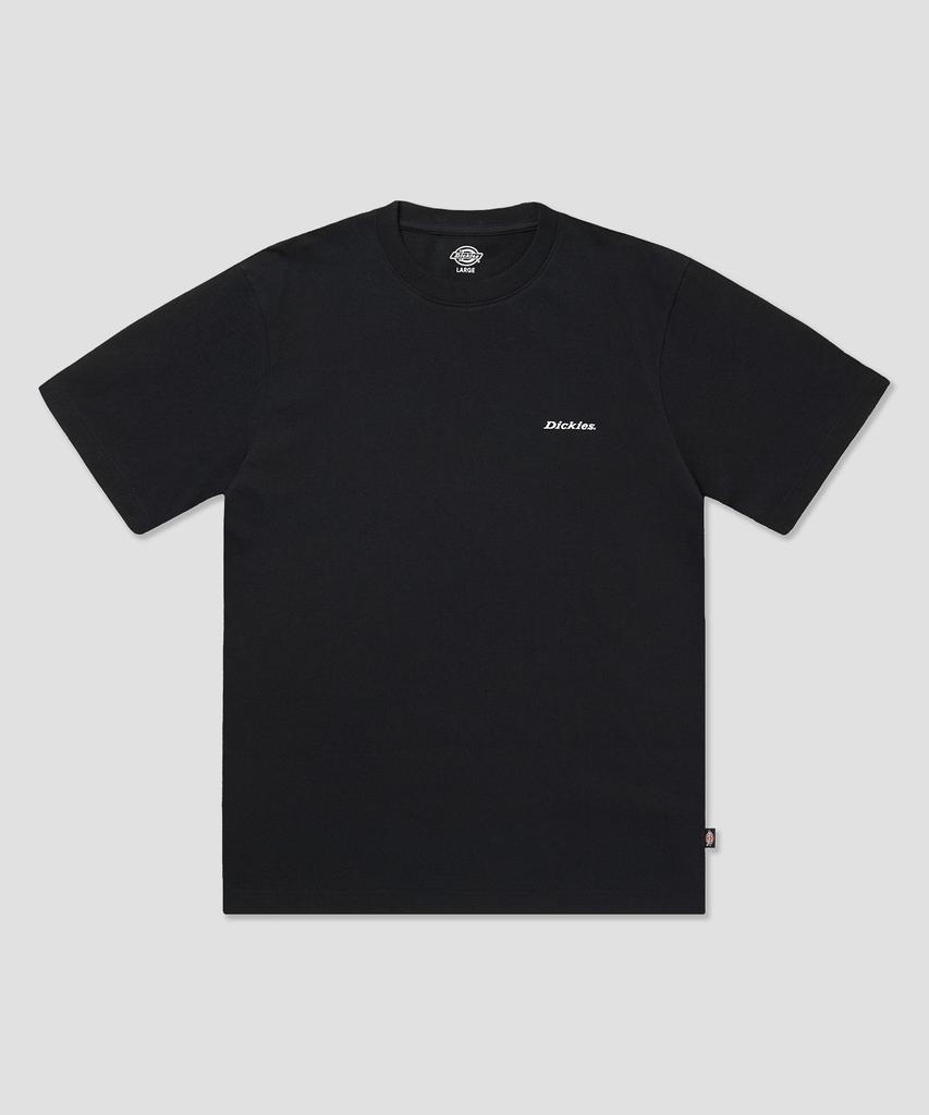 Dickies [2 шт.] Черная футболка Aerocool с базовым логотипом-шрифтом / Черная