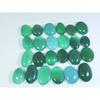 292Cts. Natural Onyx Agate Ring Size Oval Cabochon Loose Gemstone 24Pcs Lot A-648