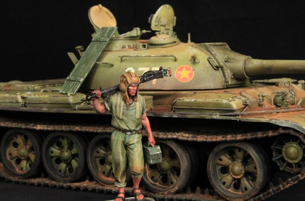 Paracel Miniatures Current North Vietnamese Tank Crew Ammunition Supply Work Set Resin Unpainted Kit BVN3521 1/35 (НВА) (5 кусков) (люди)