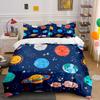 "Smiling Cosmic Wonders Galore!" Bedding Sets Duvet Covers Pillowcases(1* Duvet Cover 2* Pillowcases Without Duvet Insert)