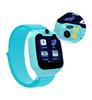 Niebieski smartwatch dziecięcy wodoodporny z funkcją sos i gps