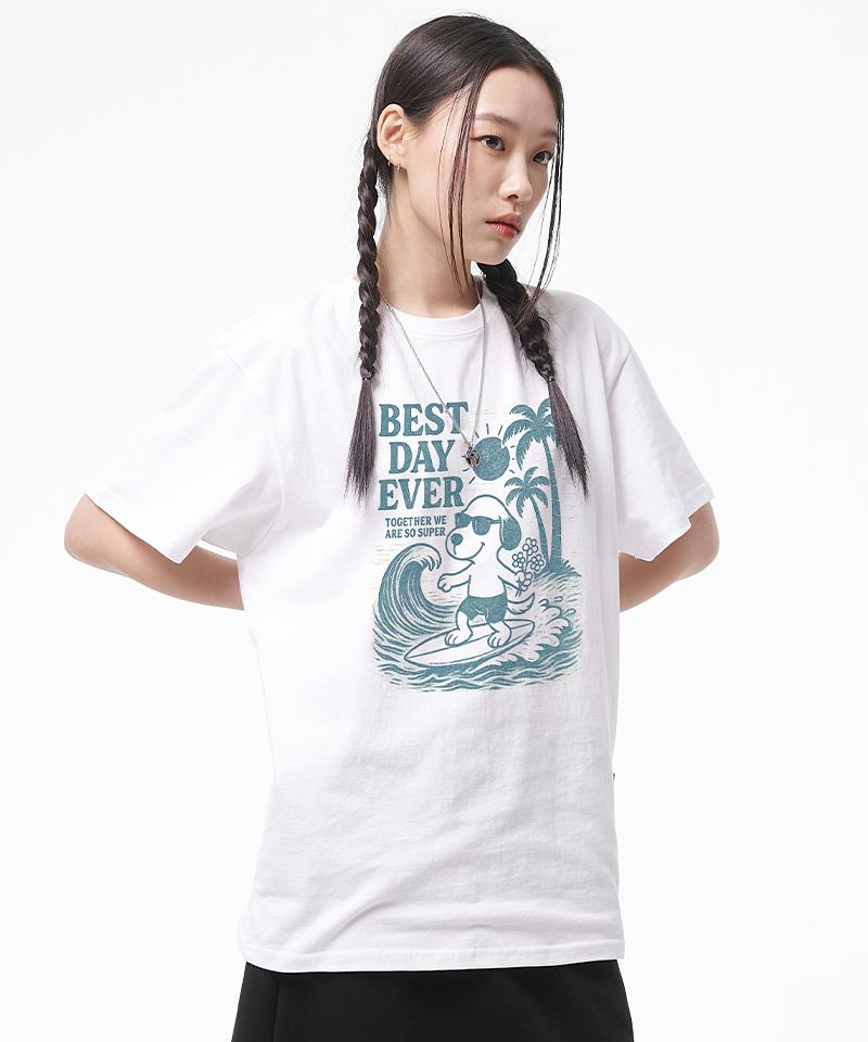 ARTISTWEAR [Atw] Футболка с коротким рукавом 'Лучший день'