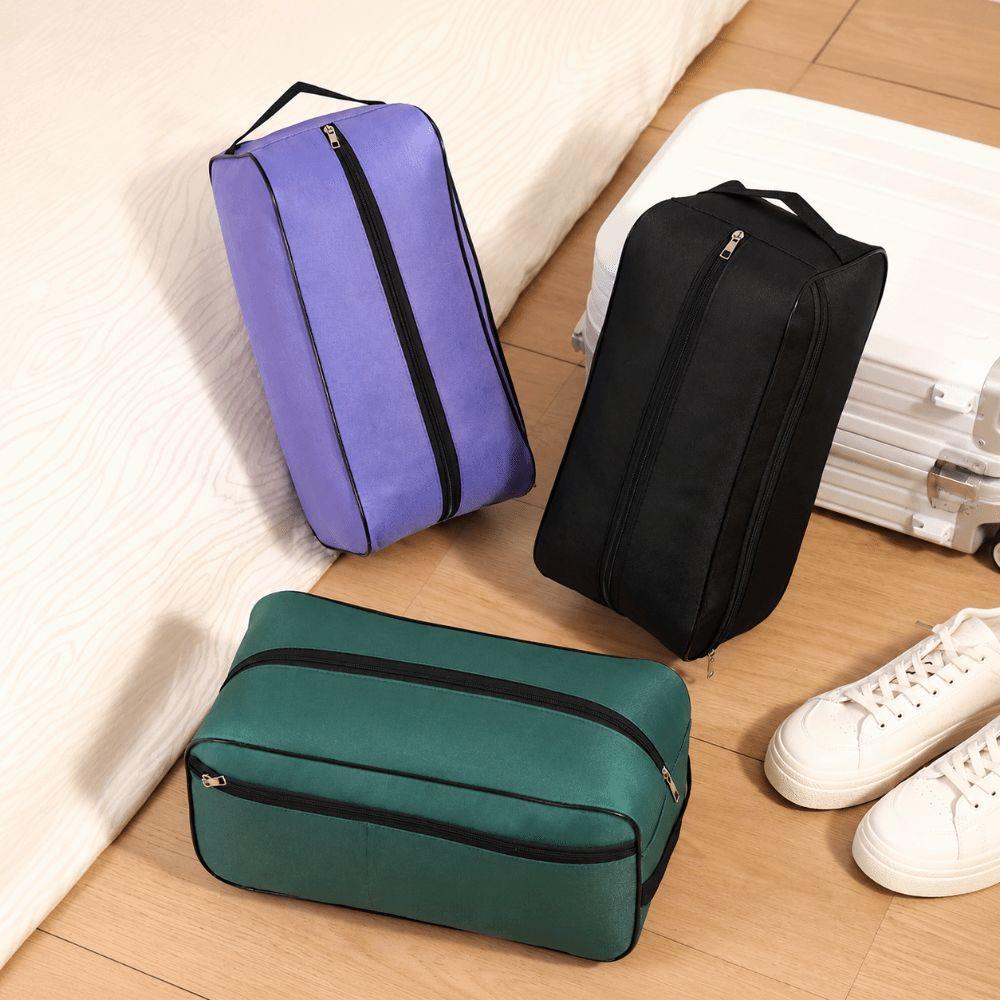 Portable Shoe Storage Pouch Oxford Fabric Sneaker Storage Pouch Travel Shoe Bag  Home Travel