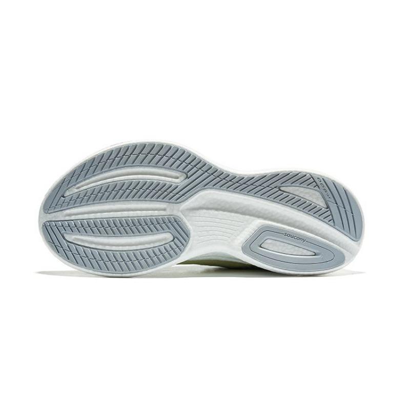 Saucony RIDE 17 women low-top sprint training running shoes green gray soft comfortable durable breathable S10924-111
