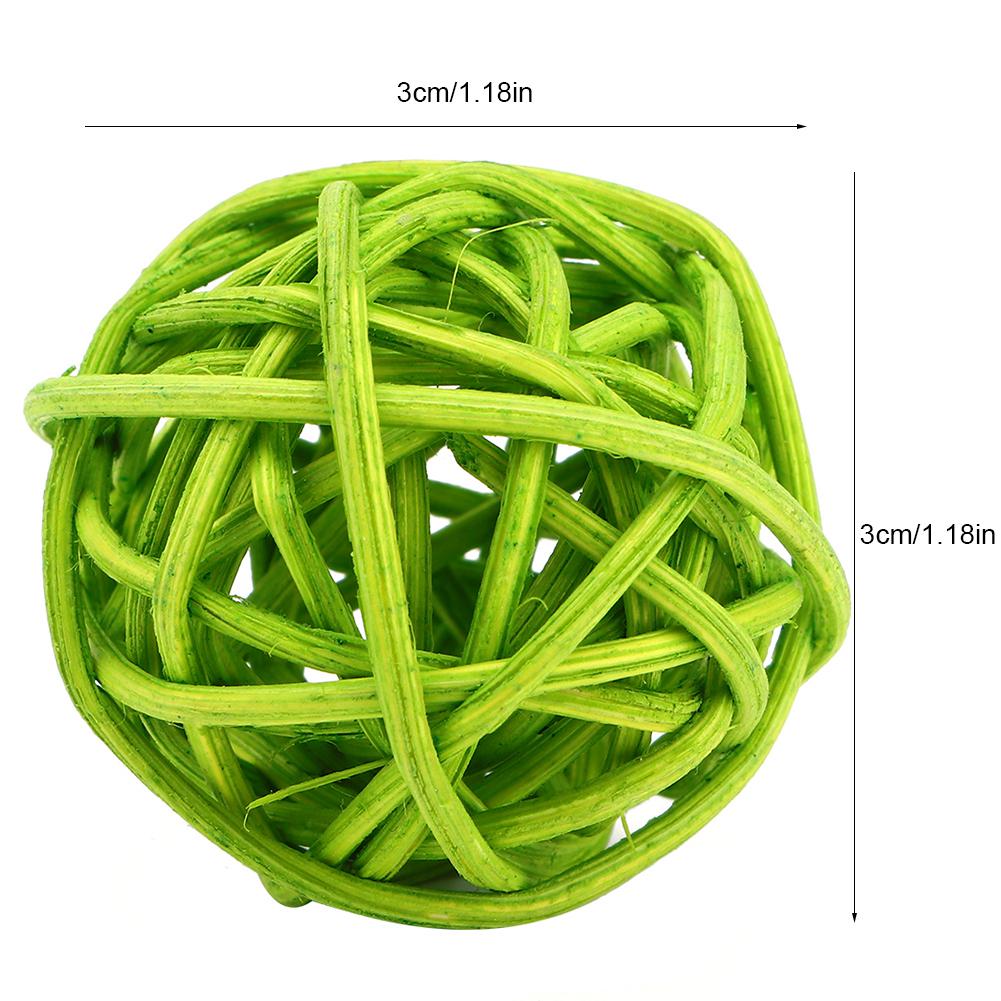 20Pcs Rattan Balls for Garden Wedding Party Christmas Decoration