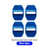 For Benz Stainless Steel Car Door Lock Buckle Cover Protective Covers Accessories CLS SLK Sport ML C200 C260 C300 W205 CITAN  p3