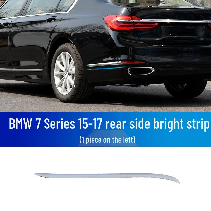 BMW Fender & Bumper Decorative Strips: 730Li Side Vents, 740Li Fog Light, 750L Front & Rear.