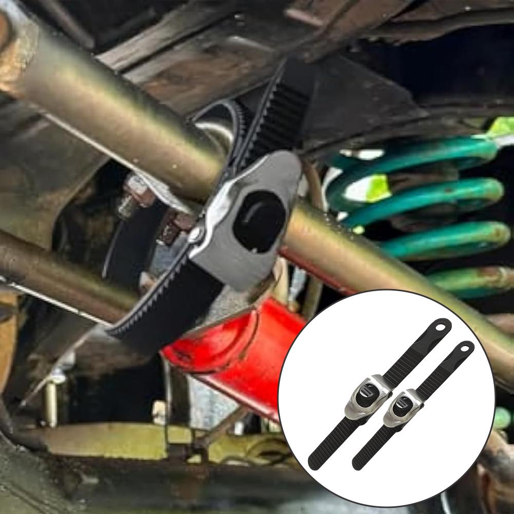 Ratchet Style Metal Grip Lock Straps 11 Inch 11 Inch for Outdoor Fence Assembly Pole Bracing Pipe Bundling and Equipment Lashing