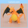 Коллекционная фигурка Покемон Чаризард из ПВХ с подставкой для фанатов и коллекционеров