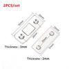 2pcs/Set Magnetic Cabinet Catches Magnet Door Stops Hidden Door Closer with Screw for Closet Cupboard Furniture Hardware
