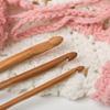 Small Size Crochet Hooks Bamboo Wooden Crocheting Needles New Crocheting Hooks  Hand Weave Tool