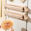Refillable Food Film Dispenser Magnetic Stretch Film Cutter  For Kitchen Tool Accessories