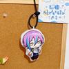 Game AKIYAMA MIZUKI Kusanagi Nene Kamishiro Rui Cosplay Keychain Plush Pendant Keyring Key Chain Bag Ornaments Accessories Gift