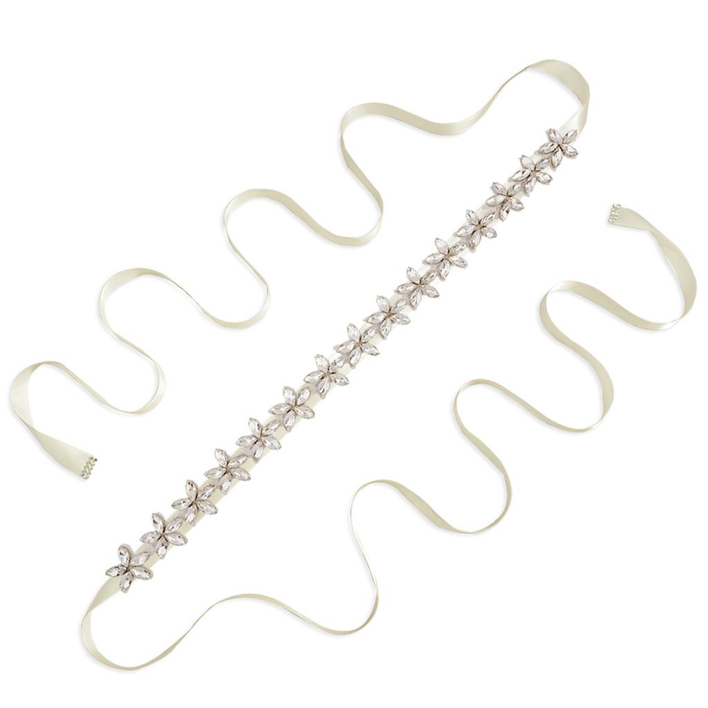 Свадебный пояс со стразами, аксессуары для свадебного платья подружки невесты, ремни, украшенный кристаллами, свадебный пояс из атласа, свадебный S96