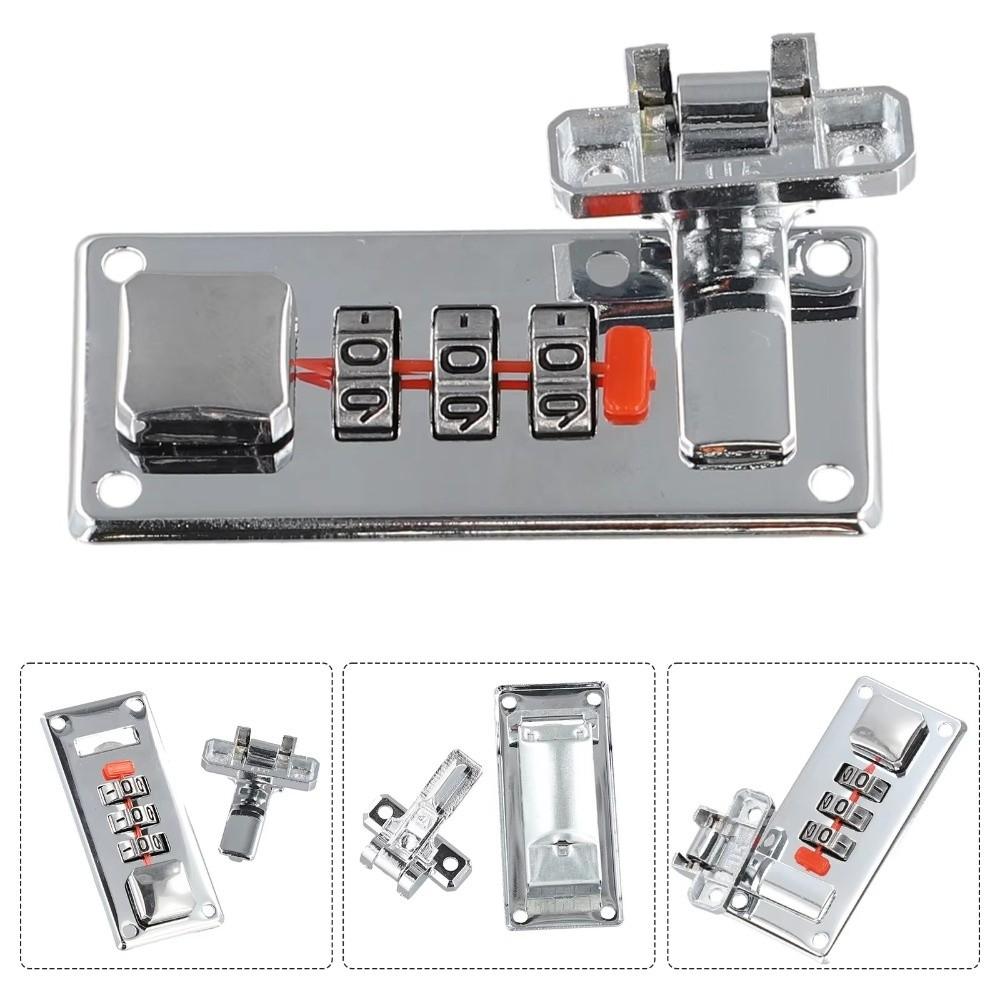 Keyless Luggage Lock 65 X 29mm Fixed Lock Home Hardware Accessories Combination Lock Jewelry Box