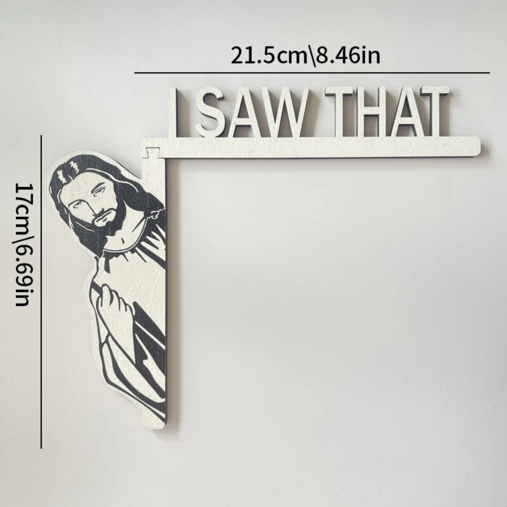 3 Pcs Ornament Door Frame Decoration Letter Home Decoration Funny Door Corner Decoration  School