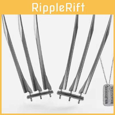 Игрушка Когти Росомахи Волк с жетоном Логана Ожерелье Хэллоуин Косплей Реквизит