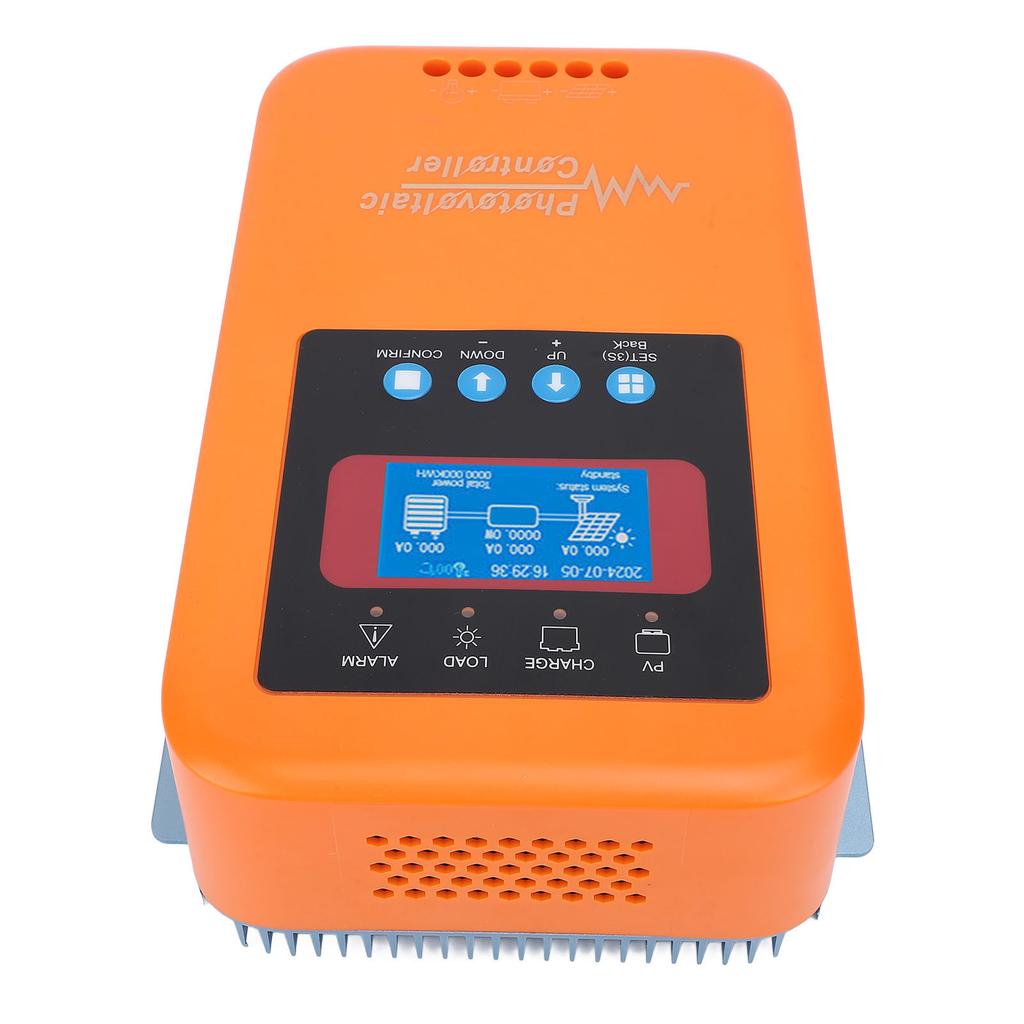 MPPT Контроллер заряда солнечной батареи 12В 24В 36В 48В Регулятор аккумулятора солнечной панели ЖК-дисплей с подсветкой 80А Фотоэлектрический