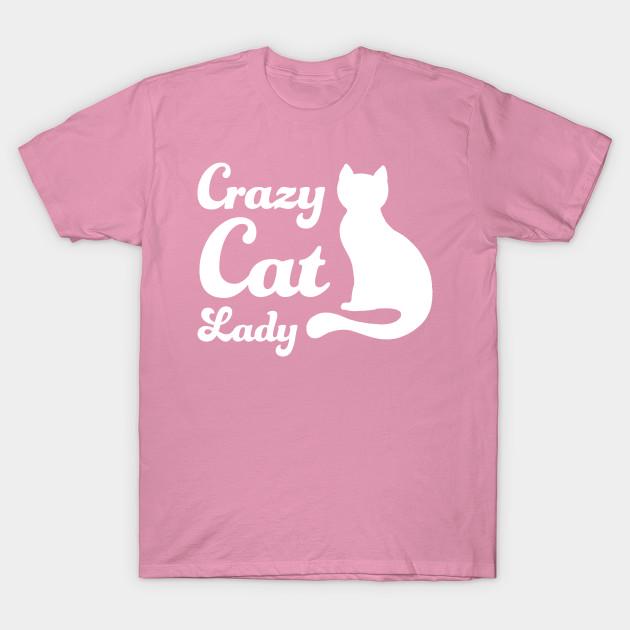 T Shirt Women Crazy Cat Lady Teshirt Harajuku Print Kawaii Tshirt Summer Short Sleeve Female T-Shirt Top Tee