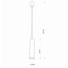 Hot Rod Wh25 White Pendant Lamp - Dessi Home Illuminations