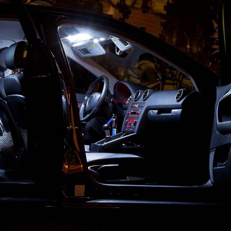 Light Bulb LED Lights Kits Makeup Mirror Super Bright Bulb Bulbs Car Replacement Sun Visor 5050 3-SMD Super Bright Bulbs 7