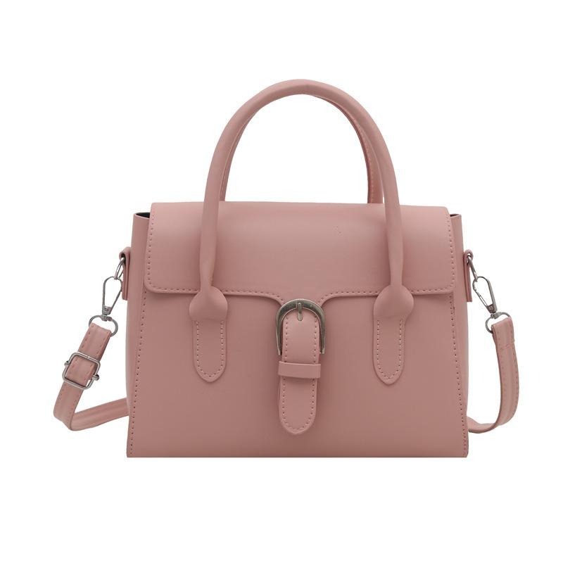 Осень новая персонализированная простая текстура маленькая квадратная сумка нишевый дизайн женская повседневная на плечо сумка-мессенджер